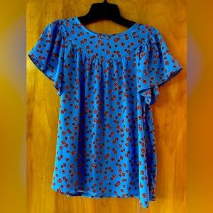 Loft mixed media shirt!!!